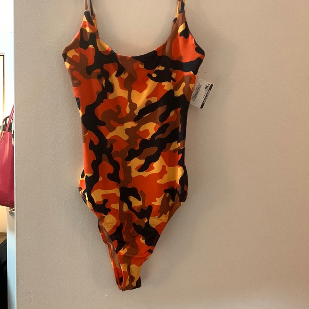 camouflage body suit